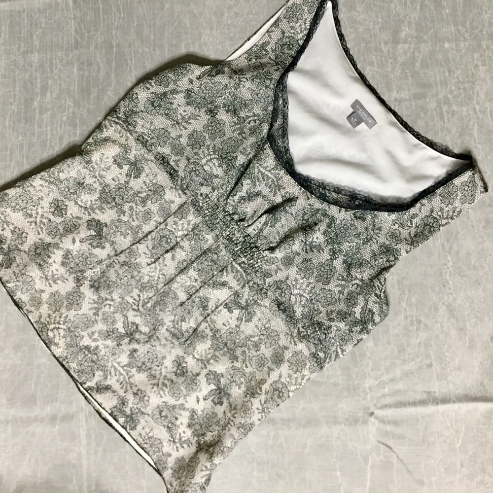 Ann Taylor sleeveless blouse (PS)